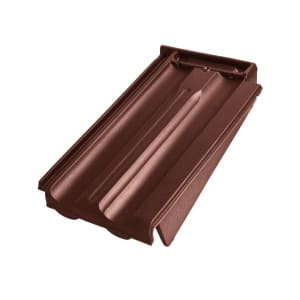 Braas Granat 13 V Ortgangziegel rechts