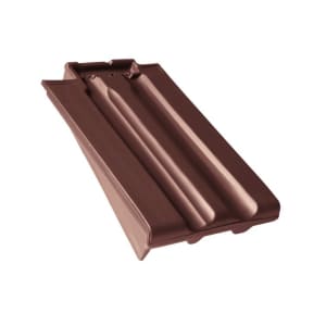 Braas Granat 13 V Ortgangziegel links