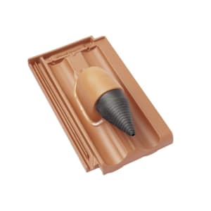 Braas Granat 11V Ton Solardurchgang Naturrot