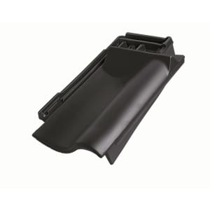 Braas Achat 12V Firstanschluss Ortgangziegel rechts Anthrazit