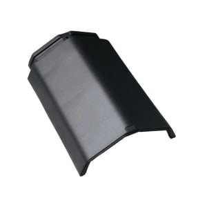 Braas Linienfirst K Seidenmatt inklusive Klammer HO und N Tiefschwarz