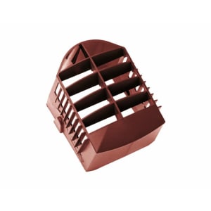 Braas Durovent Sanilüfter ohne Pfanne DN 125 Tiefrot