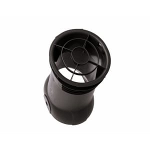 Braas Durovent Oberrohr ohne Pfanne PVC DN125 Granit