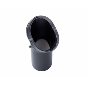 Braas Durovent Anschlussrohr ohne Pfanne DN100 Schwarz