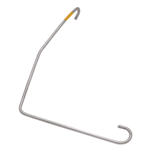 Braas Sturmclip 4/6 für Doppel-S Harzer Pfanne Big und Harzer Pfanne Plus Orange