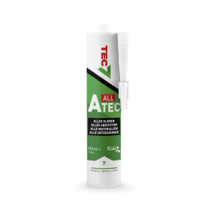 Novatech (TEC7) A-Tec Klebe- und Dichtmasse 310ML Weiß