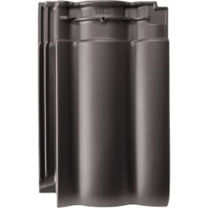 Erlus Ergoldsbacher Forma Designdachziegel 1. Sorte Anthrazit