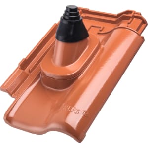 Erlus E58 SL Aluminium Antennenhaube mit Grundplatte