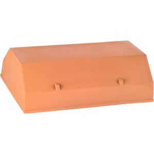 Erlus Ergoldsbacher Firstendziegel Nr. 17 Lüfter Sintergrau