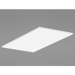 Ecophon Akustikdeckensegel Solo Rectangle White Frost 2400 x 1200 x 40 mm