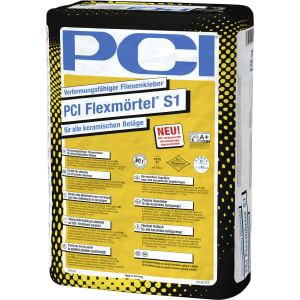PCI Flexmörtel S1 verformungsfähiger Fliesenkleber PCI Flexmörtel S1 verformungsfähiger Fliesenkleber