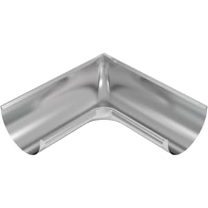 Rinnenwinkel Zink innen 7-teilig NW125/280er Schenkellänge 300mm