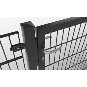 Multi-Tor feuerverzinkt beschichtet Anthrazit B 1500 x H 1000 mm 1-flügelig