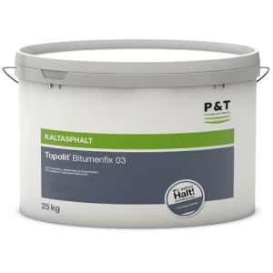 P&T Topolit Bitumenfix Reparaturasphalt 0-3mm 25kg