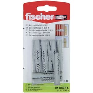 fischer Universaldübel UX 8 x 50 RK, 10 St.