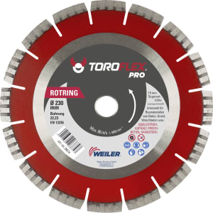 Toroflex Diamant-Trennscheibe Pro Rotring 230 x 22,23 mm