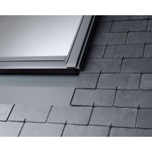 VELUX Eindeckrahmen EDN Schiefer Schichtstück vertieft VELUX Eindeckrahmen EDN Schiefer Schichtstück vertieft