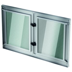 ACO Stahlkellerfenster verzinkt 2-flügelig ohne Innenanschlag 80X 50 CM