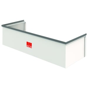 ACO Aufstockelement 125X40 fixe Bauhöhe 27,5CM VK-Set