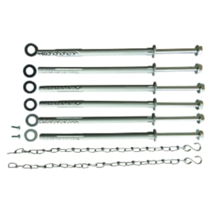 ACO Montageset für Lichtschacht auf 120 und 140 mm Dämmung für gemauerte Keller