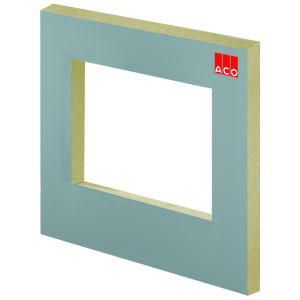 ACO Therm Block 1230X1100X180 mit Aussparung 710X460, für Therm Zarge 750X500 für Standardmontage