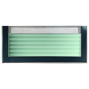 ACO Vario Abdeckung 1000X600 Glas vorne, U-Profilrost und Randeinfassung Anthrazit