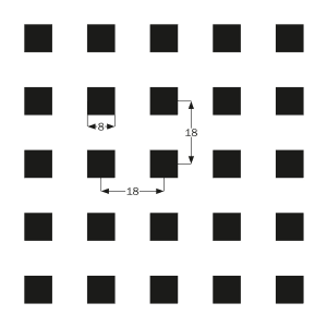 Vogl Akustikdesignplatte Voglfuge ASP VF 8/18Q 1188x1998x12,5 mm AVS