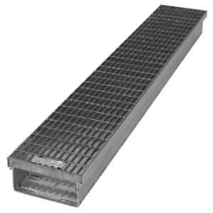 Zinco Fassadenrinne FRA 75/150-2 Aluminium stranggepresst, Breite 150 mm, Höhe 75 mm, Länge 2000 mm