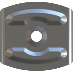 Reisser Kalotte W36/40 für Trapezprofile, EPDM-Alu, Blank