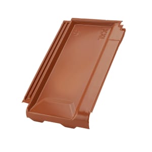 Lehmann Metalldachplatte 715040 verzinkt für Erlus Großfalzziegel XXL Ziegelrot