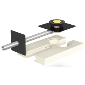 SitaIndra Hauptentwässerungsset DN70 mit Bitumenmanschette