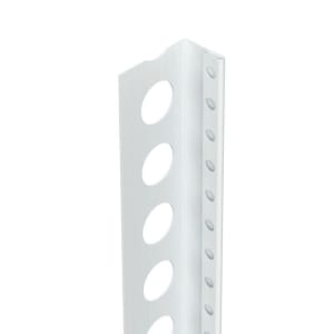 Protektor Abschlussprofil Stahl vz weiß für Trockenbau
