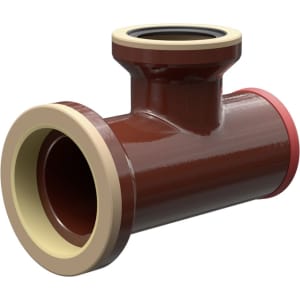 KeraBase Abzweig DN200; 150 Normallast 90 ° Steckmuffe LL