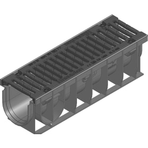 Hauraton Recyfix NC 100 Rinnen mit Gussrost Typ 0105