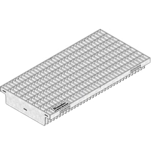 Hauraton Faserfix KS 200 Gitterrost verzinkt E