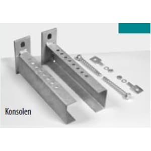 Mauthe Konsole für Befestigung für Lichtschacht GS6-20cm, verpackt mit Schrauben und Anleitung