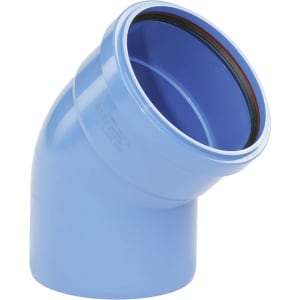 HS PVC-U-Bogen DN 150 45 ° SDR 34