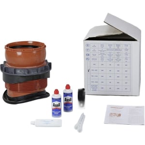 Funke Fabekun Sattelstück mit Kugelgelenk, DN 700-1100; DN 200