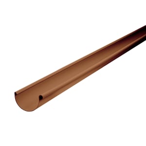 Protektor Dachrinne halbrund NW 100 BD braun 200 cm