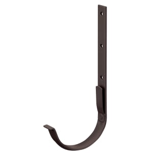 Protektor Rinnenhalter verzinkt/beschichtet NW 125 BC dunkelbraun