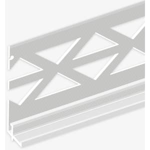 3ks PVC Sockelabschlussprofil 6110 10 mm Putzstärke 2,5 m für Außenputze