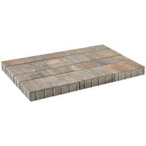 casafino Pflasterstein Multi Linear Muschelkalk-nuanciert, Läuferverband, 8 cm