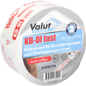 Valut air connect Klebeband KB-DI fast 60, weiß, 60 mm x 25 m