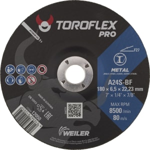 Toroflex Classic Schruppscheibe Universal A 24 S4 BF (hart)