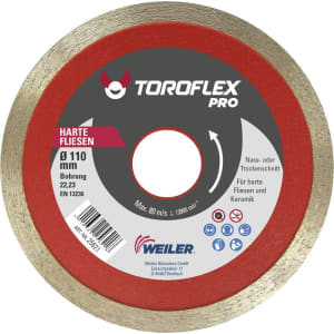 Toroflex Diamant-Trennscheibe Pro Harte Fliesen