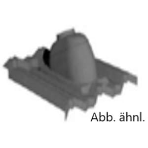 Iko Metals Abgasdurchführung, anthrazit matt