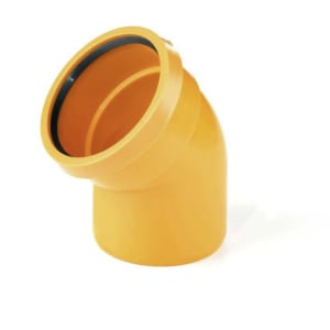 Awadukt PP-Bogen KGB SN10/SN16 DN250, 15°, Farbe: orange