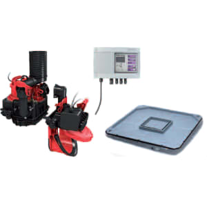 Kessel Umrüstsatz Pumpfix F DN 100-200, ab 01/2011, Bodenplatte