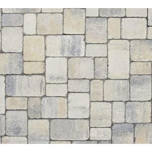 Braun Pflasterstein TEGULA mit Sinus-Distanzer, 7 cm, lose, melaphyr-forte