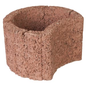 EHL Hangflor Pflanzring klein 20/35/28cm Braun, Gerillt Versetzlänge: 28cm